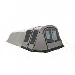 Universal tilbygning til familietelte. Tilpasset Outwells telt med en bredde mellem 310 og 331 cm.