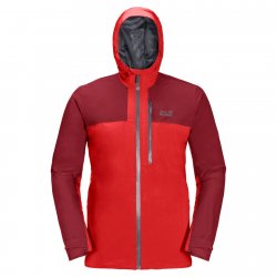 Jack Wolfskin Go Hike Jacket Fiery Red - For hiking and outdoor life