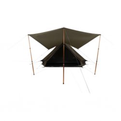 Praktisk og let beskyttelse, der hurtigt skaber ekstra plads ved campervan eller telt.