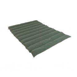 Tæppe med en meget blød bomuldsoverflade, perfekt til ekstra varme på kølige aftener.