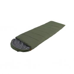 Easy Camp Raven II Square är en packvänlig och varm 2-lagers campingsovsäck.