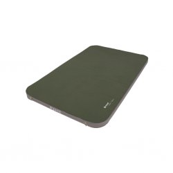 Outwell Dreamhaven Double 7,5 cm er en ekstra tyk og stabil, selvoppustelig sovepude med skumfyldning til teltcamping og friluft