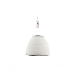 Sammenfoldelig teltlampe med lysdæmper. Kan oprette forbindelse med 230V eller USB.
