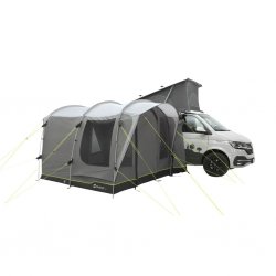 Outwell Armona er et fleksibelt biltelt, der fastgøres bag på bilen, på siden af ​​bilen eller bruges selvstændigt.