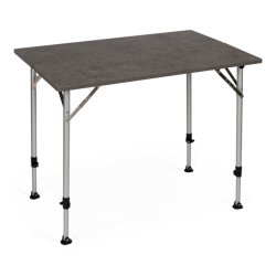Vand-, varme- og UV-lysbestandigt campingbord. Dometic Zero Concrete Medium.