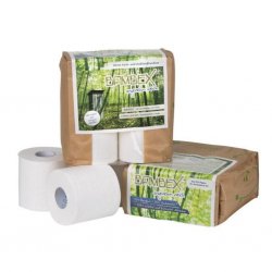 Bambex Premium Toiletpapir 4-pack miljøvenligt toiletpapir lavet af bambus og sukkerrør