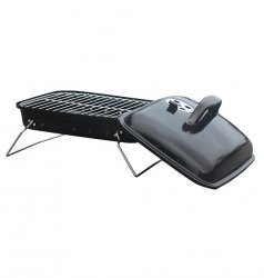 Smartliving foldable charcoal barbeque for camping