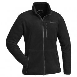 Pinewood Finnveden Fleece Jacket Sort Women- Varm og nyttig jakke. Perfekt til kølige aftener på campingpladsen.