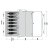 Grundplan for Outwell Sundale 7PA familietelt