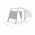 Dimensioner til Outwell Dunecrest S
