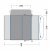 Outwell Wolfburg 450 Air Autocamper Telt 240-270 cm grundplan