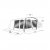 Dimensionskitse Outwell Jonesville 450SA Biltelt.