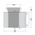 Outwell Wolfburg 380 Air Autocamper Telt 240-270 cm grundplan