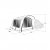 Outwell Wolfburg 380 Air Biltelt 175 - 200 cm dimension skitse