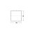 Tegning af Robens Tarp 3 x 3 m