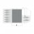 Teltmåtte dækker hele familieværelset i Outwell Knightdale 8PA telt.