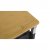 Solid bambus bordplade, der giver en solid og ægte følelse