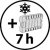 Køletid: 7 timer (med køleelement)