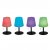 Takket være RGB-funktionen kan bordlampen lyse i flere forskellige farver