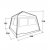 Dimensionskitse til Outwell Fastlane 300 Shelter