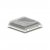 Fiamma Vent soltag Krystal med transparent tag i lukket position.