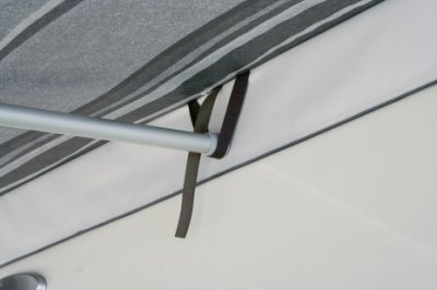 Stræk stoffet og skab ekstra stabilitet.