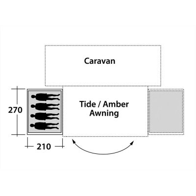 Outwell Amber / Tide Anneks 2019