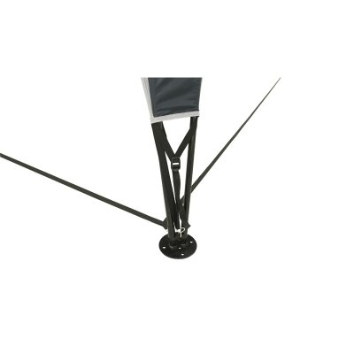 Stabile fødder betyder, at teltet også kan bruges på stranden.