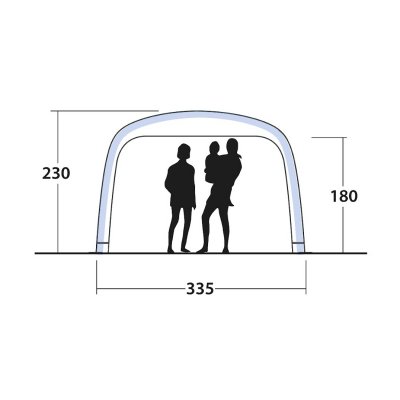 Højdemåler Outwell Air Shelter