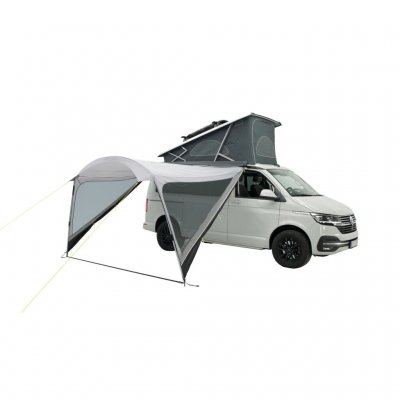 Outwell Touring Shelter Soltag med sider monteret.
