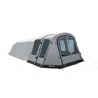 Universal tilbygning til familietelte. Tilpasset Outwells telt med en bredde mellem 370 og 390 cm.