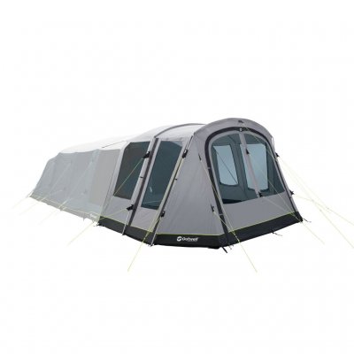 Universal tilbygning til familietelte. Tilpasset Outwells telt med en bredde mellem 470 og 490 cm.