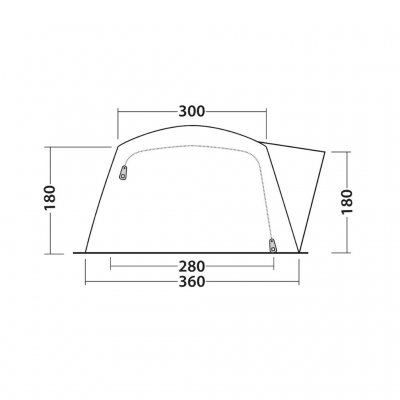 Dørmål for Outwell Springwood 6SG