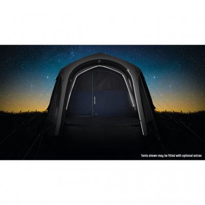 Outwell Nightlight System på Outwell Wood Lake 6ATC familieteltet.