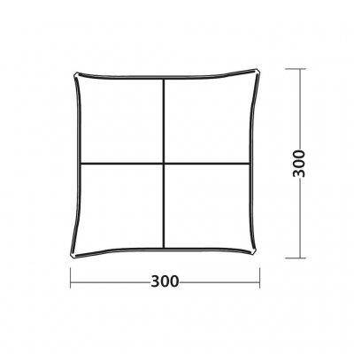 Størrelse på Outwell Wakefield Shelter M