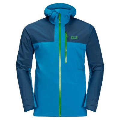 Jack Wolfskin Go Hike Jacket Blue Jewel - For hiking and outdoor life