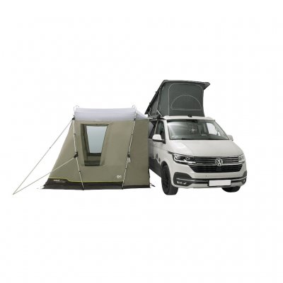 Fritstående telt, der er let at afmontere og efterlade på campingpladsen