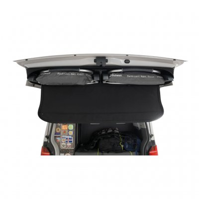 Markiseteltet kan opbevares i opbevaringsrummet i bagagerummet.