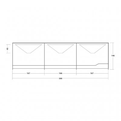 Måltegning til Outwell Georgia Windscreen TC