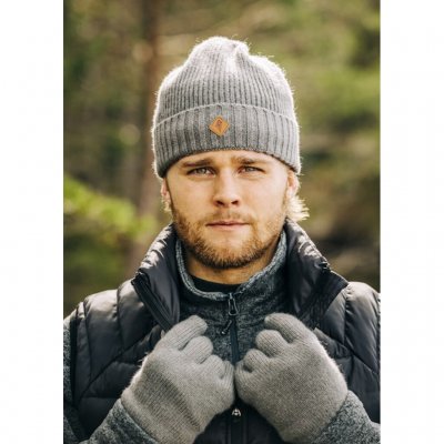 Pinewood Knitted Wool Mössa Storm Blue