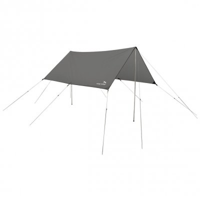 Easy Camp Tarp 3 x 3 m Tarp i et let, holdbart materiale med forstærkede fastgørelsespunkter til teltlinjer og stænger. To stykk