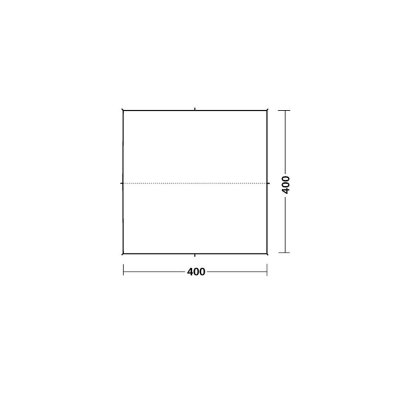 Dimensioner/størrelse Easy Camp Tarp 4 x 4 m