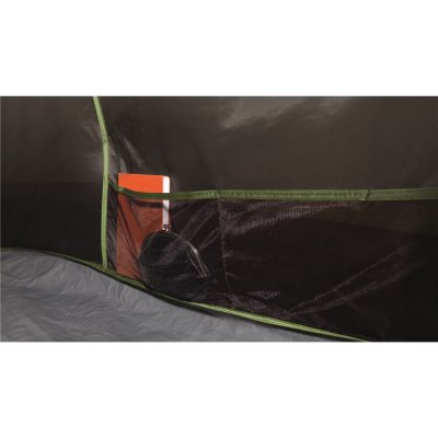 Opbevaringslommer i sovekabinen på Easy Camp Palmdale 400.