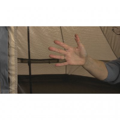 Ekstra netdør i åbningen.