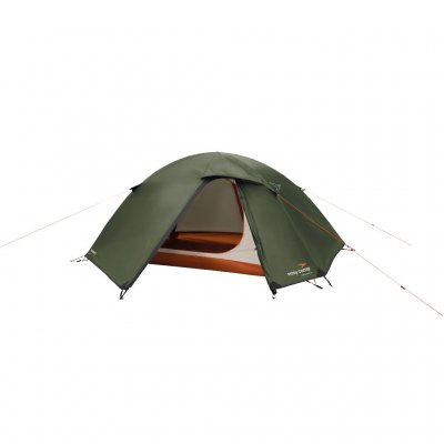 Easy Camp Rondane 2 har dobbeltdøre, der kan rulles væk for lettere adgang