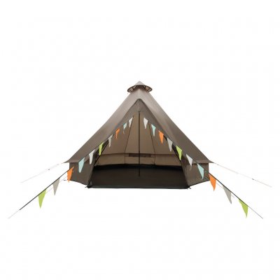 Easy Camp Vaulen Tipi med åben indgang – rummelig og indbydende, med en A-rammestang for øget stabilitet og beskyttelse