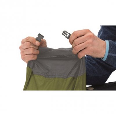 Kompressionstaske giver Robens Lodge 2 en minimal pakningsstørrelse.