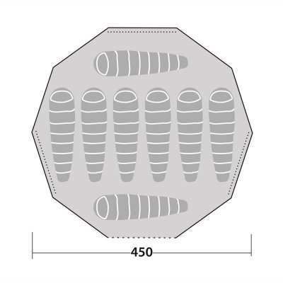 Grundplan for Robens Field Base 800
