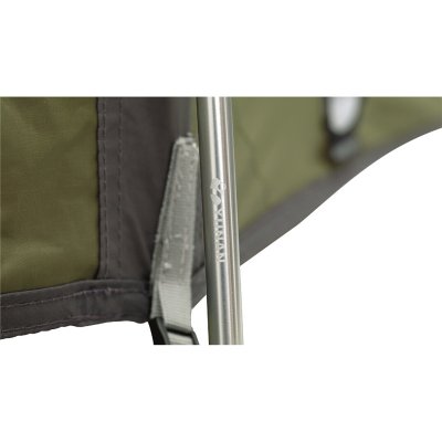 Kraftige aluminiumsstænger giver god holdbarhed.