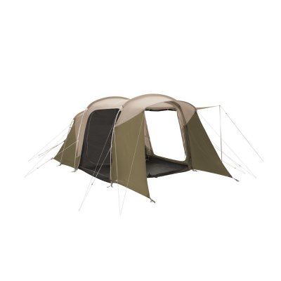 Robens Wolf Moon 4XP er et rummeligt og lyst lejrtelt til op til 4 personer, der passer lige så godt i ørkenen som på en camping